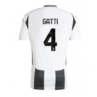 Camiseta Juventus Federico Gatti #4 Primera Equipación Replica 2024-25 mangas cortas